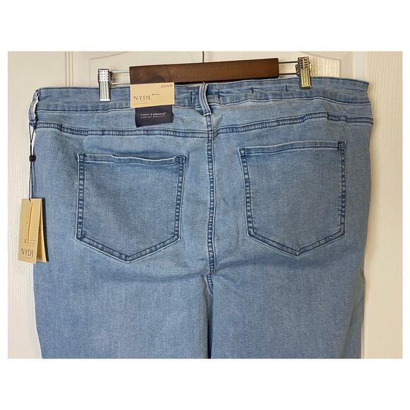 NYDJ Margo Girlfriend Kingston Light Wash Jeans Women's Size 20W Petite NWT - Picture 8 of 12